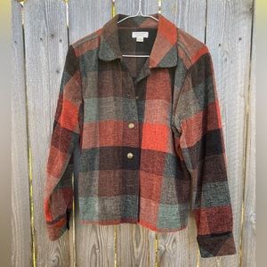 Fall Plaid Jacket